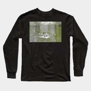 Sparkly Swan Long Sleeve T-Shirt